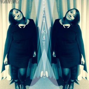 Eliza j mini cape dress